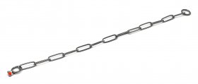 Herm Sprenger Stainless Steel Long Link Fur Saver 3mm