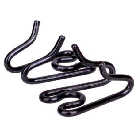 Herm Sprenger Black Stainless Steel Extra Link for Prong Collar ( 3 pcs pack ) 2.25 / 3.2mm / 4mm