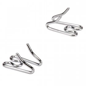 Chrome SHORT Extra Link 3.0mm 3 cm / 1.2" ( 3 pack )