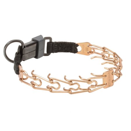  JIPIMON Prong Collar Backup Leather Adjustable Collar