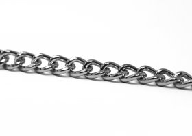 Herm Sprenger Chrome Choke Chain Slip Collar 1.5mm flat polished links