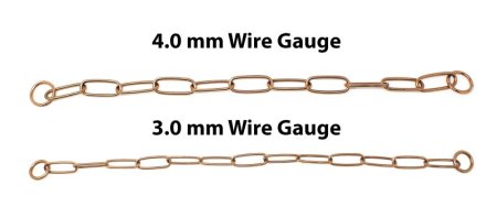 Herm Sprenger Curogan Long Link Fur Saver 3mm