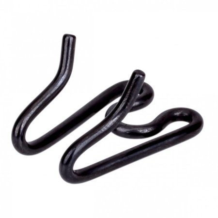 Herm Sprenger Black Stainless Steel Extra Link for Prong Collar ( 3 pcs pack ) 2.25 / 3.2mm / 4mm