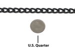 Herm Sprenger Black Stainless Steel Short Link Slip Collar 2.5 mm_2