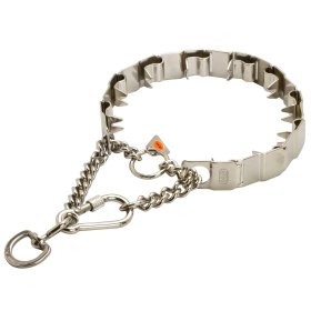 Herm Sprenger Stainless Steel Neck Tech Prong Collar