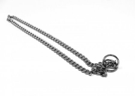 Herm Sprenger Chrome Choke Chain Slip Collar 1.5mm flat polished links