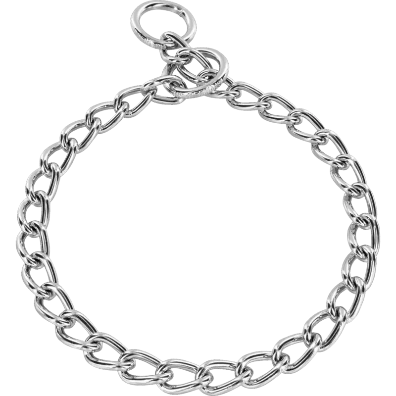 Herm Sprenger Chrome Choke Chain Slip Collar 4 mm