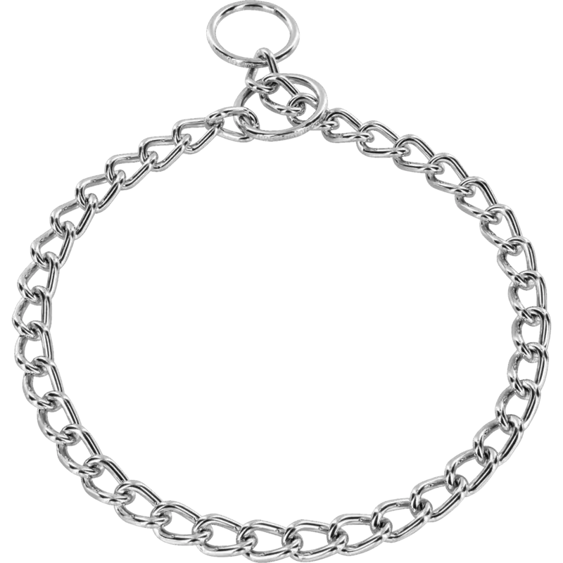 Herm Sprenger Chrome Choke Chain Slip Collar 3 mm