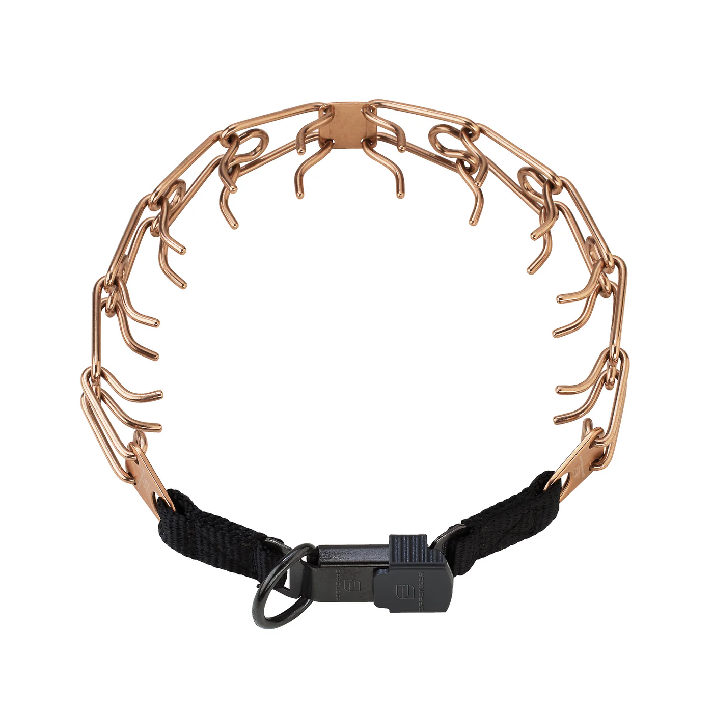 Herm Sprenger Curogan Prong Collar with Quick Release Buckle