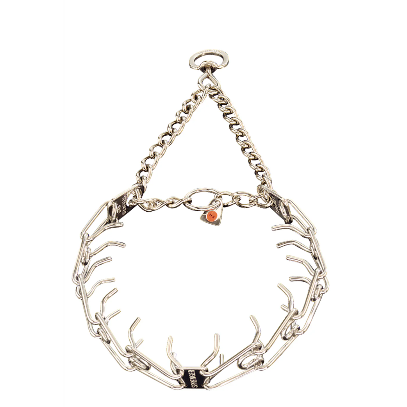 Herm Sprenger Stainless Steel Prong Collar with Swivel