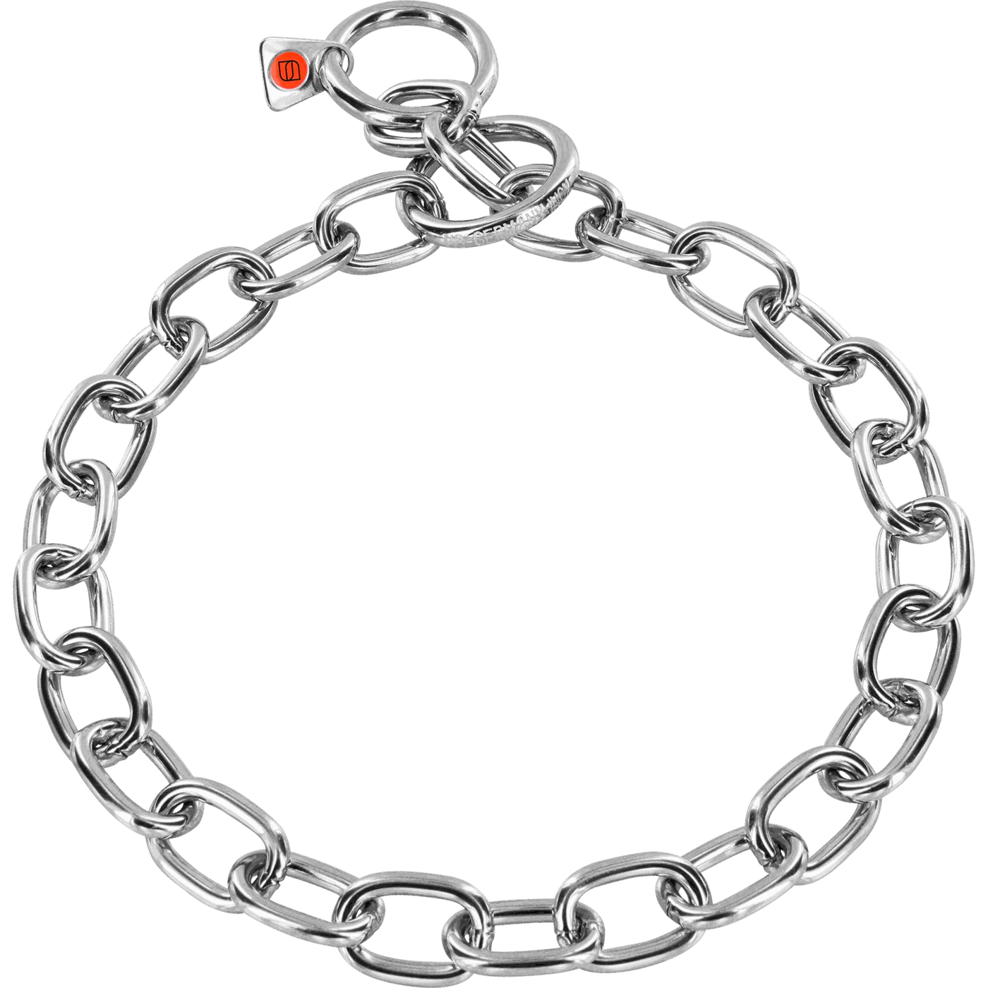 Herm Sprenger Stainless Steel Short Link Fur Saver 4mm